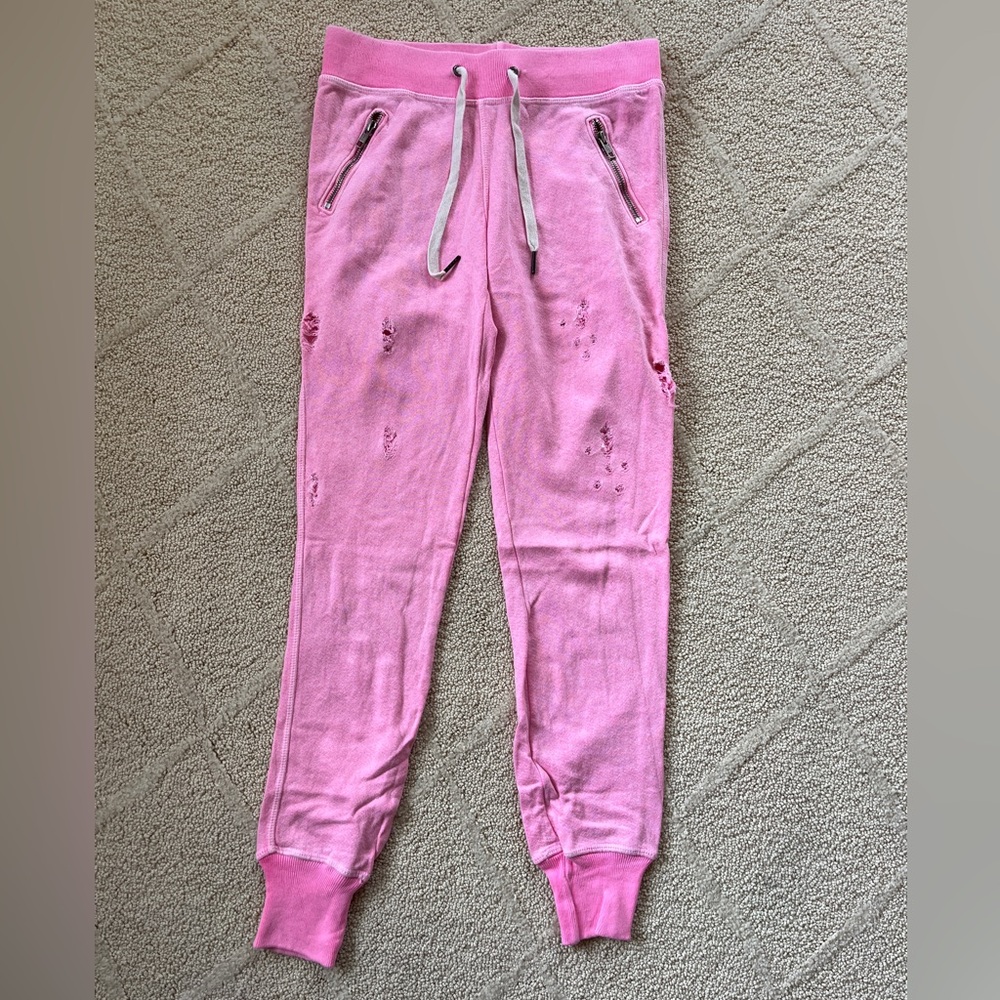 Philanthropie Pink Rip Joggers